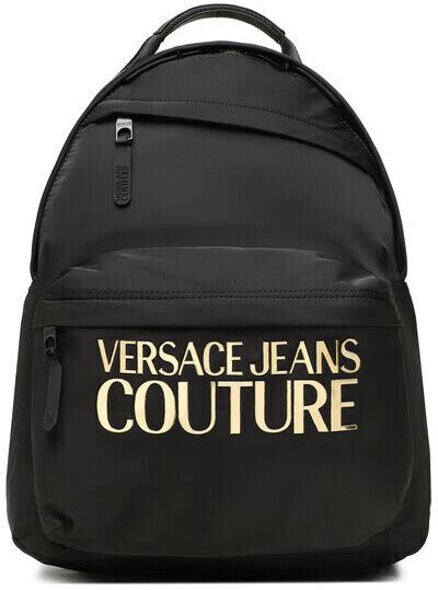 Versace Iconic Logo Backpack black/gold 